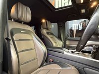 USED 2018 68 MERCEDES-BENZ G-CLASS 4.0 G63 V8 BiTurbo AMG SUV 5dr Petrol SpdS+9GT 4MATIC Euro 6 (s/s) (585 ps) URBAN WIDETRACK + UC-4 23" ALLOY WHEELS + TRUFFLE BROWN & BLACK INTERIOR + SUNROOF + CARBON STEERING WHEEL + CARBON SPOILER + CARBON BONNET VENTS + CARBON FRONT SPLITTER WITH DRL's + ACC
