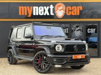 USED 2018 68 MERCEDES-BENZ G-CLASS 4.0 G63 V8 BiTurbo AMG SUV 5dr Petrol SpdS+9GT 4MATIC Euro 6 (s/s) (585 ps) URBAN WIDETRACK + UC-4 23" ALLOY WHEELS + TRUFFLE BROWN & BLACK INTERIOR + SUNROOF + CARBON STEERING WHEEL + CARBON SPOILER + CARBON BONNET VENTS + CARBON FRONT SPLITTER WITH DRL's + ACC
