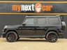 USED 2018 68 MERCEDES-BENZ G-CLASS 4.0 G63 V8 BiTurbo AMG SUV 5dr Petrol SpdS+9GT 4MATIC Euro 6 (s/s) (585 ps) URBAN WIDETRACK + UC-4 23" ALLOY WHEELS + TRUFFLE BROWN & BLACK INTERIOR + SUNROOF + CARBON STEERING WHEEL + CARBON SPOILER + CARBON BONNET VENTS + CARBON FRONT SPLITTER WITH DRL's + ACC