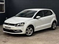 USED 2016 66 VOLKSWAGEN POLO 1.2 TSI BlueMotion Tech Match Hatchback 5dr Petrol Manual Euro 6 (s/s) (90 ps) DAB - BLUETOOTH - A/C
