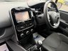 USED 2018 18 RENAULT CLIO 1.2 16V Dynamique Nav Hatchback 5dr Petrol Manual Euro 6 (75 ps) Finished in DIAMOND BLACK with contrasting GREY CLOTH TRIM. This is a very popular colour in this smart looking small car. This small family car is great to drive with hidden rear door handles designed to trick you into thinking it's a sporty 3 door. Features include Sat Nav, DAB, B/Tooth, Alloys, Keyless Start, Bass Reflex Speakers and much more. Serviced at 42127 miles, 48964 miles, 55806 miles and on arrival at 69322 miles.