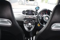 USED 2018 68 ABARTH 595 1.4 T-Jet Turismo Hatchback 3dr Petrol Manual Euro 6 (165 bhp) FINISHED IN SCORPIONE BLACK--ABARTH BLACK LEATHER