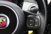 USED 2018 68 ABARTH 595 1.4 T-Jet Turismo Hatchback 3dr Petrol Manual Euro 6 (165 bhp) FINISHED IN SCORPIONE BLACK--ABARTH BLACK LEATHER