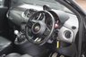 USED 2018 68 ABARTH 595 1.4 T-Jet Turismo Hatchback 3dr Petrol Manual Euro 6 (165 bhp) FINISHED IN SCORPIONE BLACK--ABARTH BLACK LEATHER