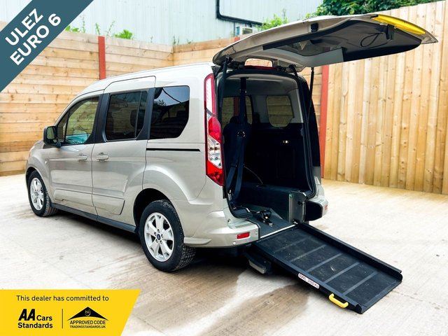 View our Ford Tourneo Connect 4 Seat Auto Wheelchair Accessible Disabled Access Vehicle WAV