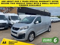 USED 2019 19 PEUGEOT EXPERT 2.0 BLUE HDI PROFESSIONAL PLUS MWB 120BHP. AIRCON. LOW 69K MLS. CAMERA. METALLIC SILVER. FINANCE. PX RARE 2.0 BIGGER ENGINE. PROFESSIONAL PLUS. FINANCE.