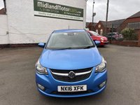 USED 2016 16 VAUXHALL VIVA 1.0i SE Hatchback 5dr Petrol Manual Euro 6 (75 ps) &pound;20 ROAD TAX-1 OWNER-NEW MOT-SERVICE HISTORY-9 STAMPS-BLUETOOTH