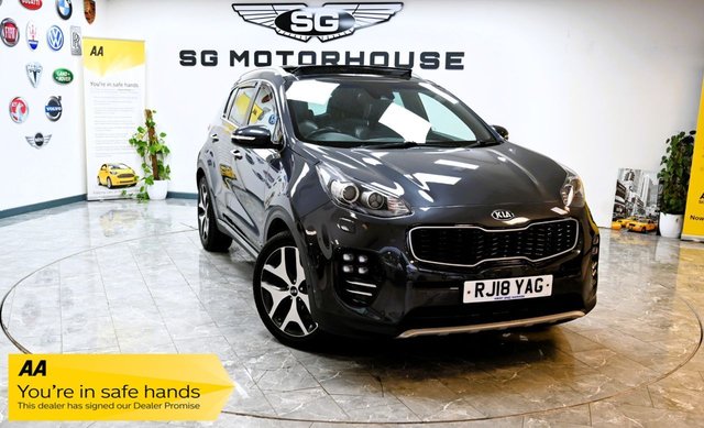 View our Kia Sportage 1.6 T-GDi GT-Line S SUV 5dr Petrol DCT AWD Euro 6 (174 bhp)