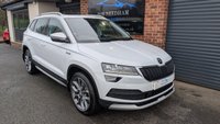 USED 2019 19 SKODA KAROQ 2.0 TDI Scout SUV 5dr Diesel Manual 4WD Euro 6 (s/s) (150 ps) *** SAT NAV - REVERS CAMERA - PANORAMIC ROOF - POWER TAILGATE ***