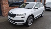 USED 2019 19 SKODA KAROQ 2.0 TDI Scout SUV 5dr Diesel Manual 4WD Euro 6 (s/s) (150 ps) *** SAT NAV - REVERS CAMERA - PANORAMIC ROOF - POWER TAILGATE ***