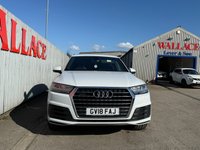 USED 2018 18 AUDI Q7 3.0 TDI V6 S line SUV 5dr Diesel Tiptronic quattro Euro 6 (s/s) (272 ps) Full Audi History, One Former Owner