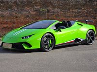 USED 2019 19 LAMBORGHINI HURACAN 5.2 V10 LP 640-4 Performante Spyder 2dr Petrol LDF 4WD Euro 6 (s/s) (640 ps) VAT Q -LiftingSystem-BigSpec
