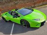 USED 2019 19 LAMBORGHINI HURACAN 5.2 V10 LP 640-4 Performante Spyder 2dr Petrol LDF 4WD Euro 6 (s/s) (640 ps) VAT Q -LiftingSystem-BigSpec