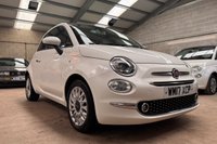 USED 2017 17 FIAT 500 1.2 Lounge Hatchback 3dr Petrol Manual Euro 6 (s/s) (69 bhp) 