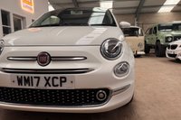 USED 2017 17 FIAT 500 1.2 Lounge Hatchback 3dr Petrol Manual Euro 6 (s/s) (69 bhp) 