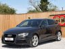USED 2017 17 AUDI A3 1.4 TFSI CoD S line Sportback 5dr Petrol S Tronic Euro 6 (s/s) (150 ps) 