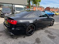 USED 2014 63 AUDI A6 SALOON 3.0 BiTDI V6 Black Edition Saloon 4dr Diesel Tiptronic quattro Euro 5 (s/s) (313 ps) CRUISE CONTROL, PARKING SENSORS
