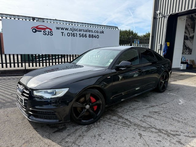 2014 63 Audi A6 Saloon 3.0 BiTDI V6 Black Edition Saloon 4dr Diesel Tiptronic quattro Euro 5 (s/s) (313 ps)