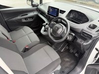 USED 2022 22 PEUGEOT PARTNER 1.5 BlueHDi 1000 Professional Premium Standard Panel Van 5dr Diesel Manual SWB Euro 6 (100 bhp) 6 SPEED ONLY 23K MEDIA AIR CON COMES WITH 1 YEARS MOT AND SERVICE