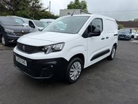 USED 2022 22 PEUGEOT PARTNER 1.5 BlueHDi 1000 Professional Premium Standard Panel Van 5dr Diesel Manual SWB Euro 6 (100 bhp) 6 SPEED ONLY 23K MEDIA AIR CON COMES WITH 1 YEARS MOT AND SERVICE