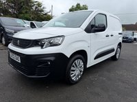 USED 2022 22 PEUGEOT PARTNER 1.5 BlueHDi 1000 Professional Premium Standard Panel Van 5dr Diesel Manual SWB Euro 6 (100 bhp) 6 SPEED ONLY 23K MEDIA AIR CON COMES WITH 1 YEARS MOT AND SERVICE