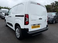 USED 2022 22 PEUGEOT PARTNER 1.5 BlueHDi 1000 Professional Premium Standard Panel Van 5dr Diesel Manual SWB Euro 6 (100 bhp) 6 SPEED ONLY 23K MEDIA AIR CON COMES WITH 1 YEARS MOT AND SERVICE