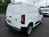 USED 2022 22 PEUGEOT PARTNER 1.5 BlueHDi 1000 Professional Premium Standard Panel Van 5dr Diesel Manual SWB Euro 6 (100 bhp) 6 SPEED ONLY 23K MEDIA AIR CON COMES WITH 1 YEARS MOT AND SERVICE