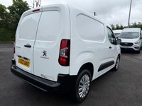 USED 2022 22 PEUGEOT PARTNER 1.5 BlueHDi 1000 Professional Premium Standard Panel Van 5dr Diesel Manual SWB Euro 6 (100 bhp) 6 SPEED ONLY 23K MEDIA AIR CON COMES WITH 1 YEARS MOT AND SERVICE