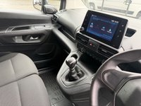 USED 2022 22 PEUGEOT PARTNER 1.5 BlueHDi 1000 Professional Premium Standard Panel Van 5dr Diesel Manual SWB Euro 6 (100 bhp) 6 SPEED ONLY 23K MEDIA AIR CON COMES WITH 1 YEARS MOT AND SERVICE