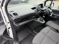 USED 2022 22 PEUGEOT PARTNER 1.5 BlueHDi 1000 Professional Premium Standard Panel Van 5dr Diesel Manual SWB Euro 6 (100 bhp) 6 SPEED ONLY 23K MEDIA AIR CON COMES WITH 1 YEARS MOT AND SERVICE