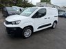 USED 2022 22 PEUGEOT PARTNER 1.5 BlueHDi 1000 Professional Premium Standard Panel Van 5dr Diesel Manual SWB Euro 6 (100 bhp) 6 SPEED ONLY 23K MEDIA AIR CON COMES WITH 1 YEARS MOT AND SERVICE