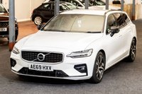 USED 2020 18 VOLVO V60 2.0 D4 R-Design Estate 5dr Diesel Auto Euro 6 (s/s) (190 ps) Head-Up Display | Full Leather