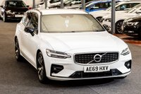 USED 2020 18 VOLVO V60 2.0 D4 R-Design Estate 5dr Diesel Auto Euro 6 (s/s) (190 ps) Head-Up Display | Full Leather