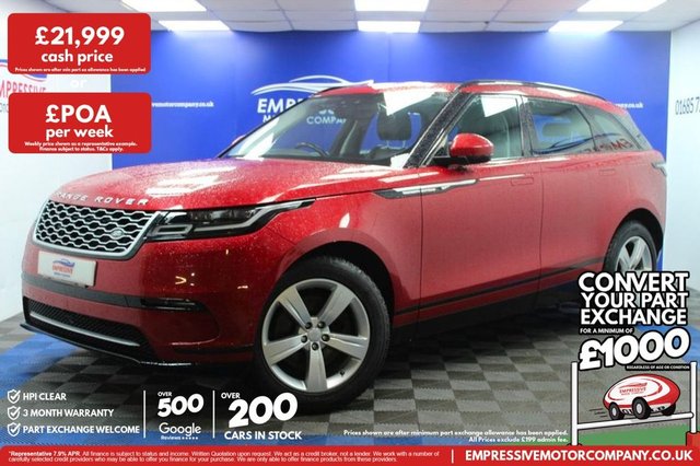 2020 Land Rover RANGE ROVER VELAR