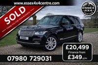 USED 2016 66 LAND ROVER RANGE ROVER 4.4 SDV8 AUTOBIOGRAPHY AUTOMATIC 4X4 EURO 6 * FULLY LOADED MASSIVE SPEC *