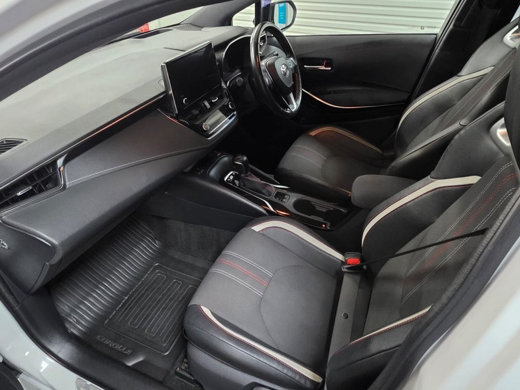 USED 2022 TOYOTA COROLLA 1.8 VVT-h GPF GR SPORT Hatchback 5dr Petrol Hybrid CVT Euro 6 (s/s) (122 ps) Bluetooth - SatNav - Sensors!