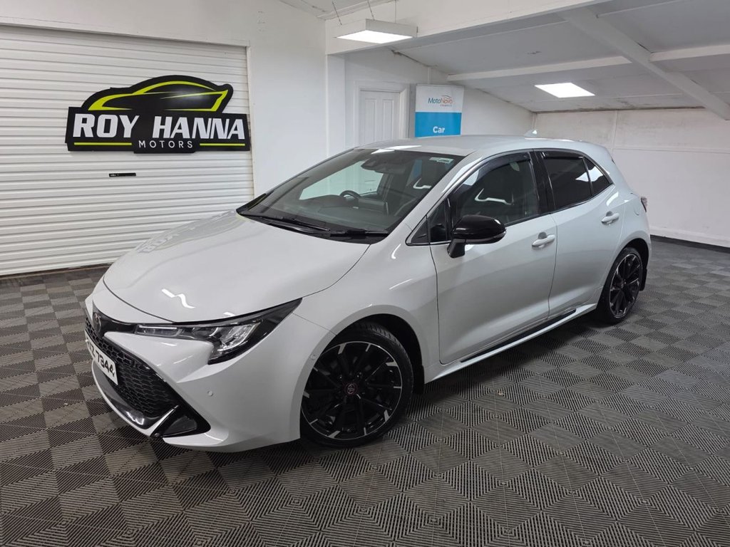 USED 2022 TOYOTA COROLLA 1.8 VVT-h GPF GR SPORT Hatchback 5dr Petrol Hybrid CVT Euro 6 (s/s) (122 ps) Bluetooth - SatNav - Sensors!