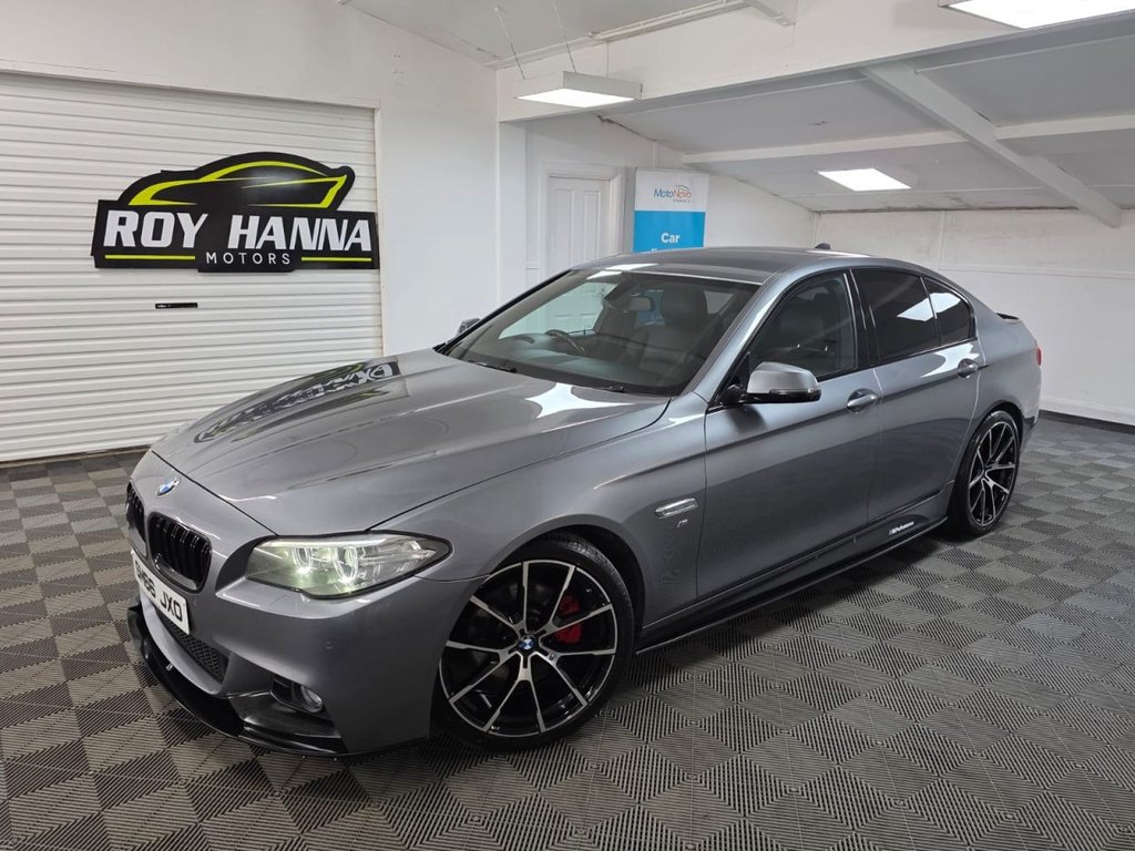 USED 2016 66 BMW 5 SERIES 2.0 520d M Sport Saloon 4dr Diesel Auto Euro 6 (s/s) (190 ps) Bluetooth - SatNav - Sensors!
