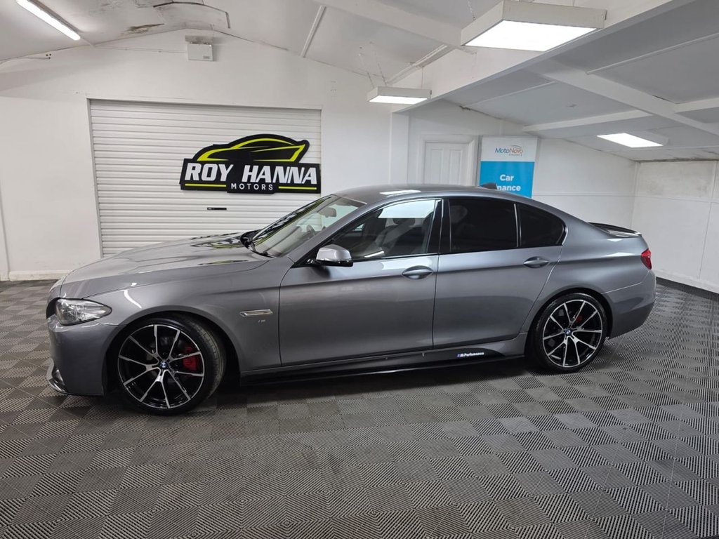 USED 2016 66 BMW 5 SERIES 2.0 520d M Sport Saloon 4dr Diesel Auto Euro 6 (s/s) (190 ps) Bluetooth - SatNav - Sensors!