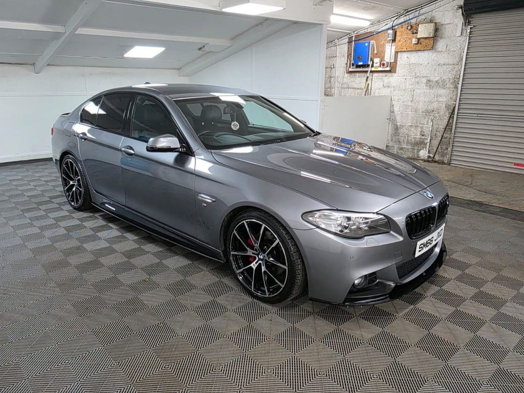 USED 2016 66 BMW 5 SERIES 2.0 520d M Sport Saloon 4dr Diesel Auto Euro 6 (s/s) (190 ps) Bluetooth - SatNav - Sensors!