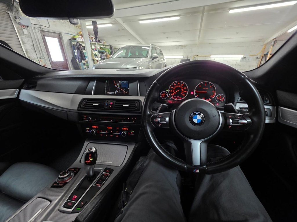 USED 2016 66 BMW 5 SERIES 2.0 520d M Sport Saloon 4dr Diesel Auto Euro 6 (s/s) (190 ps) Bluetooth - SatNav - Sensors!
