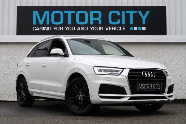 2017 67 AUDI Q3 1.4 TFSI CoD S line Edition SUV 5dr Petrol S Tronic Euro 6 (s/s) (150 ps) STUNNING AUTOMATIC PETROL SUV