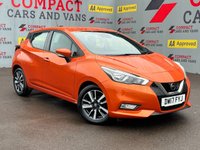 USED 2017 17 NISSAN MICRA 1.0 Acenta Hatchback 5dr Petrol Manual Euro 6 (71 ps) APPLE CARPLAY, BLUETOOTH, CRUISE !