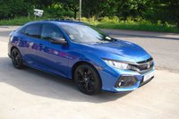 USED 2018 68 HONDA CIVIC 1.0 VTEC Turbo Sport Line Hatchback 5dr Petrol Manual Euro 6 (s/s) (126 ps) 
