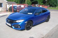 USED 2018 68 HONDA CIVIC 1.0 VTEC Turbo Sport Line Hatchback 5dr Petrol Manual Euro 6 (s/s) (126 ps) 