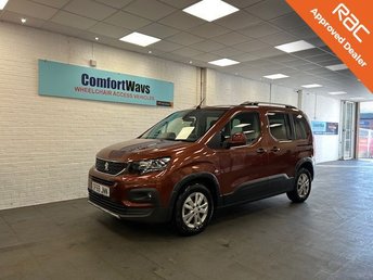 2020 PEUGEOT RIFTER 1.5 BlueHDi Allure Diesel AUTO WHEELCHAIR ACCESS VEHICLE &pound;14995.00