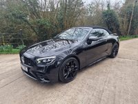 USED 2022 22 MERCEDES-BENZ E-CLASS 3.0 E53h BiTurbo MHEV AMG Night Edition (Premium Plus) Cabriolet 2dr Petrol Hybrid SpdS TCT 4MATIC+ Euro 6 (s/s) (457 ps) 8.9% APR FINANCE RATES