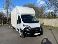 USED 2021 71 FIAT DUCATO 2.3 MultiJetII 35 Maxi Low Loader Luton 2dr Diesel Manual M H1 Euro 6 (140 ps) LWB 4.5 meter length load area AIR CON