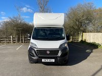 USED 2021 71 FIAT DUCATO 2.3 MultiJetII 35 Maxi Low Loader Luton 2dr Diesel Manual M H1 Euro 6 (140 ps) LWB 4.5 meter length load area AIR CON