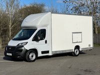 USED 2021 71 FIAT DUCATO 2.3 MultiJetII 35 Maxi Low Loader Luton 2dr Diesel Manual M H1 Euro 6 (140 ps) LWB 4.5 meter length load area AIR CON